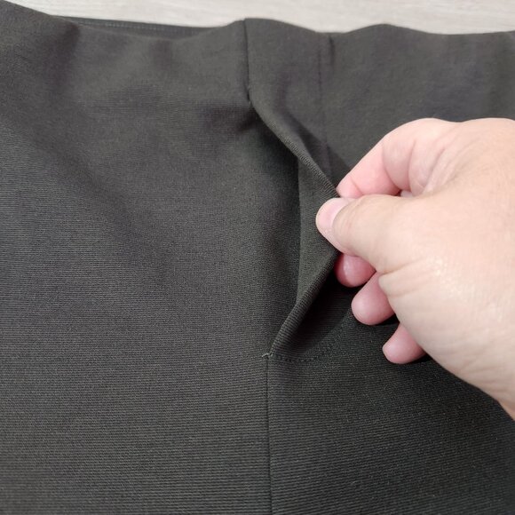 Nic & Zoe Drapey Ponte Wide Leg Ankle Pant In Briar New With Tags Women's Size M - Picture 10 of 14